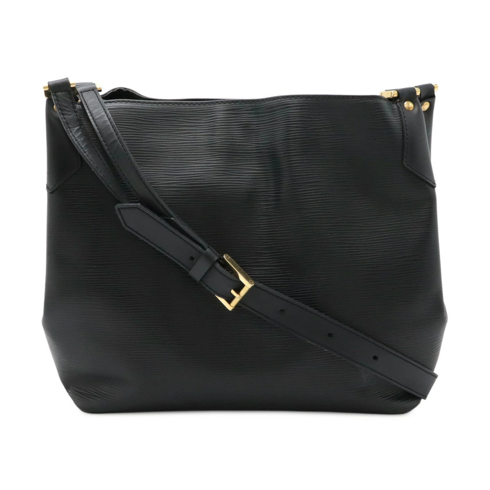 LOUIS VUITTON Epi Mandala Shoulder Bag Hobo Noir Black